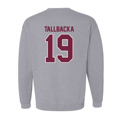 SIU Carbondale - NCAA Women's Soccer : Katelyn Tallbacka - Crewneck Sweatshirt-1