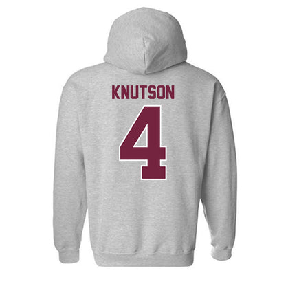 SIU Carbondale - NCAA Softball : Amanda Knutson - Hooded Sweatshirt-1