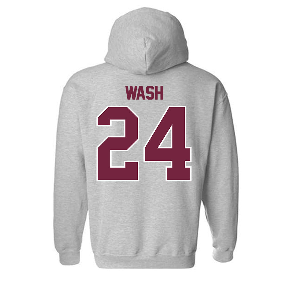 SIU Carbondale - NCAA Football : Lem Wash - Hooded Sweatshirt-1