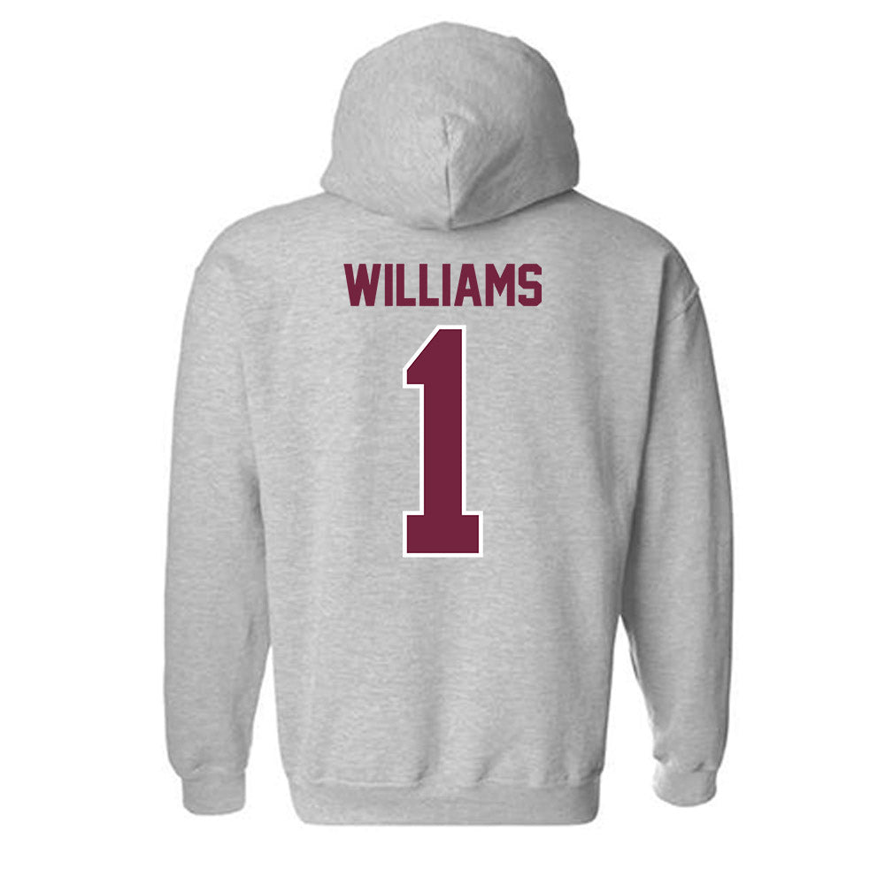 SIU Carbondale - NCAA Football : DJ Williams - Hooded Sweatshirt-1
