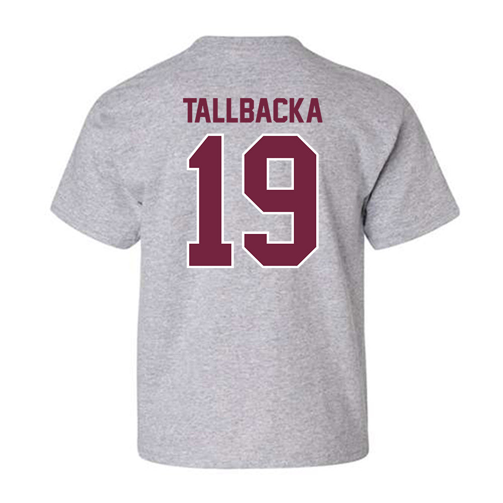 SIU Carbondale - NCAA Women's Soccer : Katelyn Tallbacka - Youth T-Shirt-1