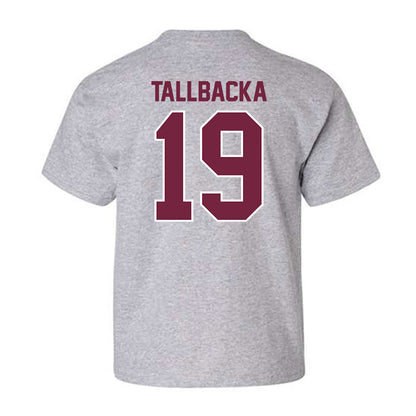 SIU Carbondale - NCAA Women's Soccer : Katelyn Tallbacka - Youth T-Shirt-1