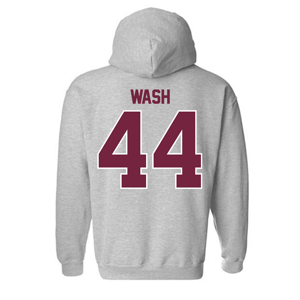 SIU Carbondale - NCAA Football : Miles Wash - Hooded Sweatshirt-1