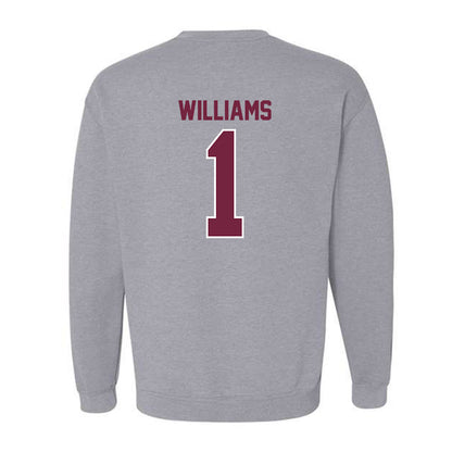 SIU Carbondale - NCAA Football : DJ Williams - Crewneck Sweatshirt-1