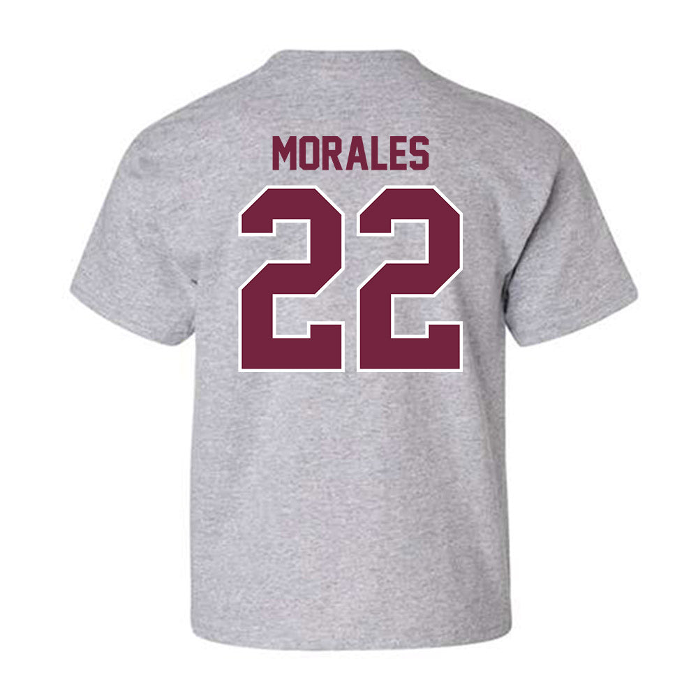 SIU Carbondale - NCAA Women's Basketball : Carmen Morales - Youth T-Shirt-1
