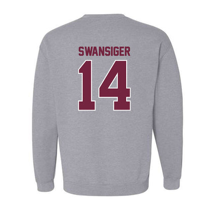SIU Carbondale - NCAA Women's Volleyball : Ella Swansiger - Crewneck Sweatshirt-1