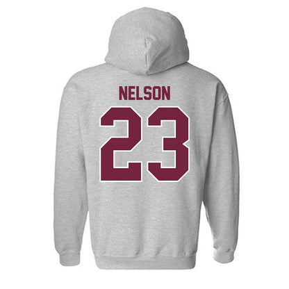 SIU Carbondale - NCAA Women's Basketball : Tkiyah Nelson - Hooded Sweatshirt-1