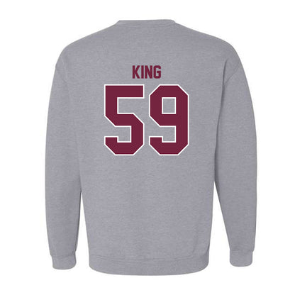 SIU Carbondale - NCAA Football : Brennan King - Crewneck Sweatshirt-1