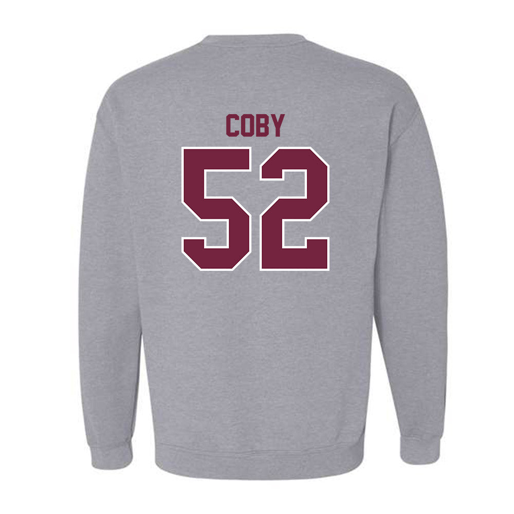 SIU Carbondale - NCAA Football : Ryan Coby - Crewneck Sweatshirt-1