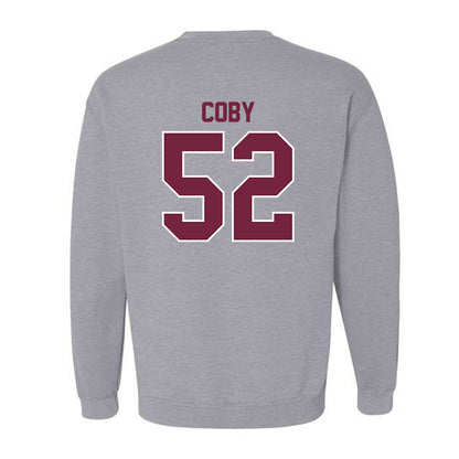 SIU Carbondale - NCAA Football : Ryan Coby - Crewneck Sweatshirt-1