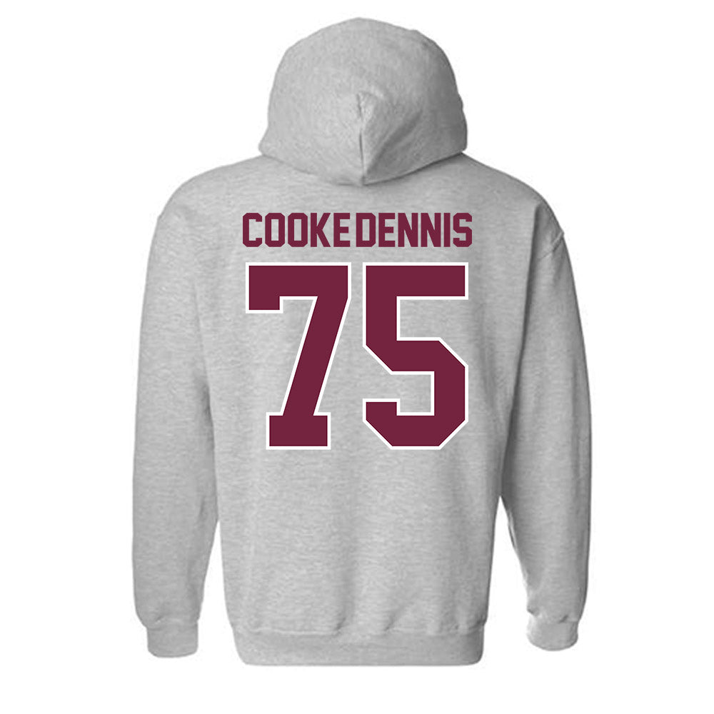 SIU Carbondale - NCAA Football : Tristan Cooke-Dennis - Hooded Sweatshirt-1