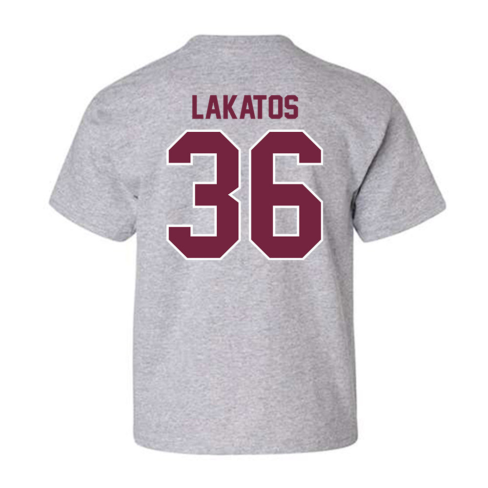 SIU Carbondale - NCAA Football : Clayton Lakatos - Youth T-Shirt-1