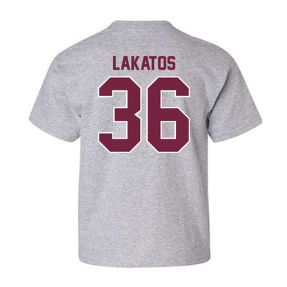 SIU Carbondale - NCAA Football : Clayton Lakatos - Youth T-Shirt-1