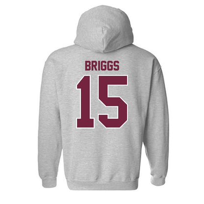 SIU Carbondale - NCAA Women's Soccer : Josie Briggs - Hooded Sweatshirt-1