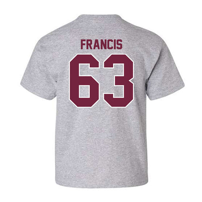 SIU Carbondale - NCAA Football : Kellen Francis - Youth T-Shirt-1