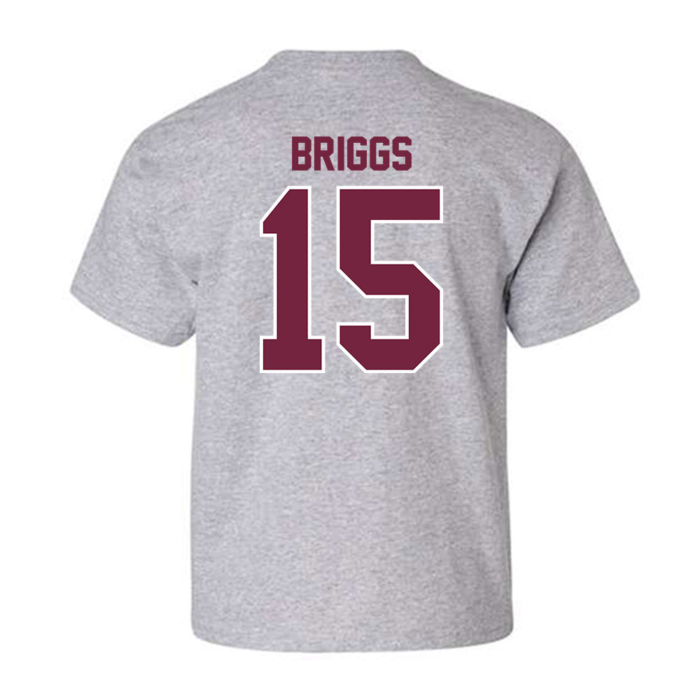 SIU Carbondale - NCAA Women's Soccer : Josie Briggs - Youth T-Shirt-1