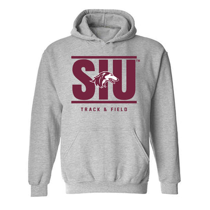 SIU Carbondale - NCAA Women's Track & Field : Raelyn Cyril - Hooded Sweatshirt-0