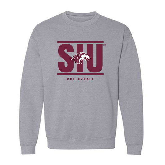 SIU Carbondale - NCAA Women's Volleyball : Ella McFarland - Crewneck Sweatshirt-0