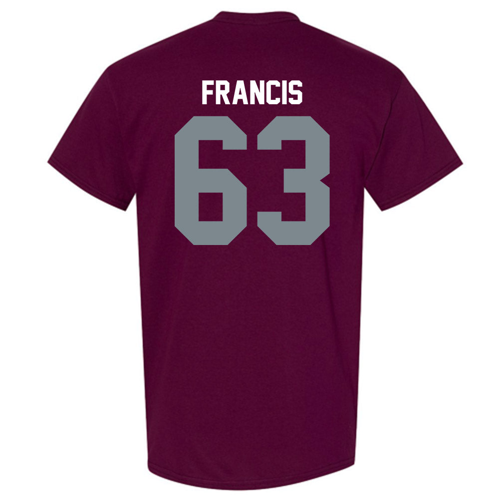 SIU Carbondale - NCAA Football : Kellen Francis - T-Shirt-1