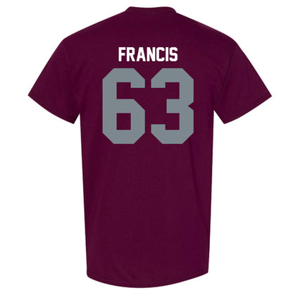 SIU Carbondale - NCAA Football : Kellen Francis - T-Shirt-1
