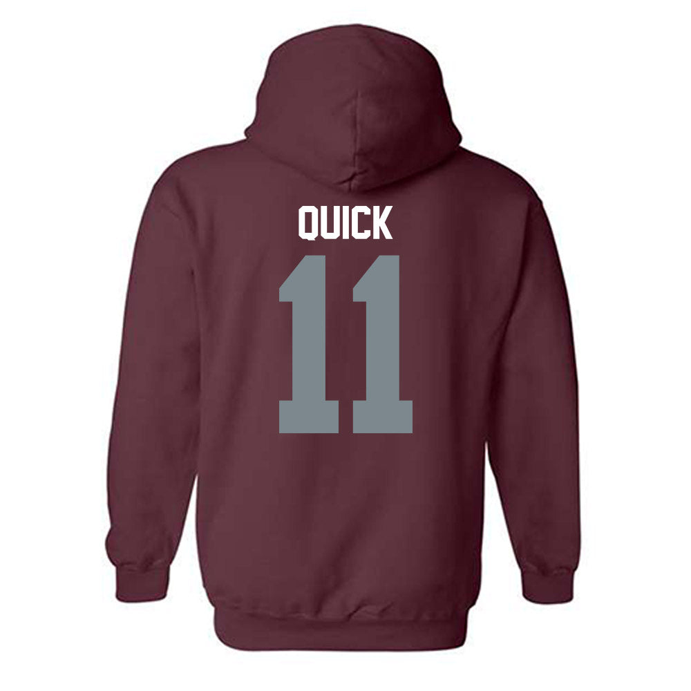 SIU Carbondale - NCAA Football : Markell Quick - Hooded Sweatshirt-1