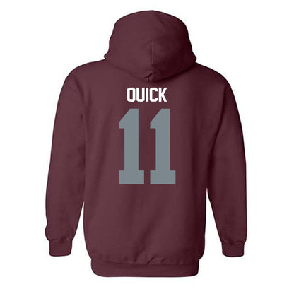 SIU Carbondale - NCAA Football : Markell Quick - Hooded Sweatshirt-1