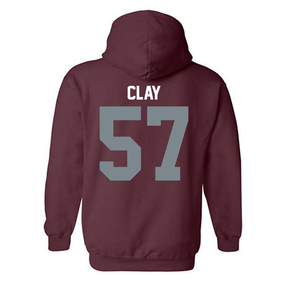SIU Carbondale - NCAA Football : Kaden Clay - Hooded Sweatshirt-1