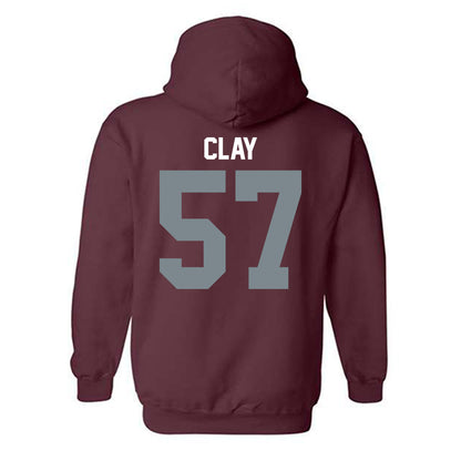 SIU Carbondale - NCAA Football : Kaden Clay - Hooded Sweatshirt-1