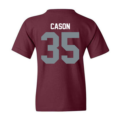 SIU Carbondale - NCAA Football : Cameron Cason - Youth T-Shirt-1