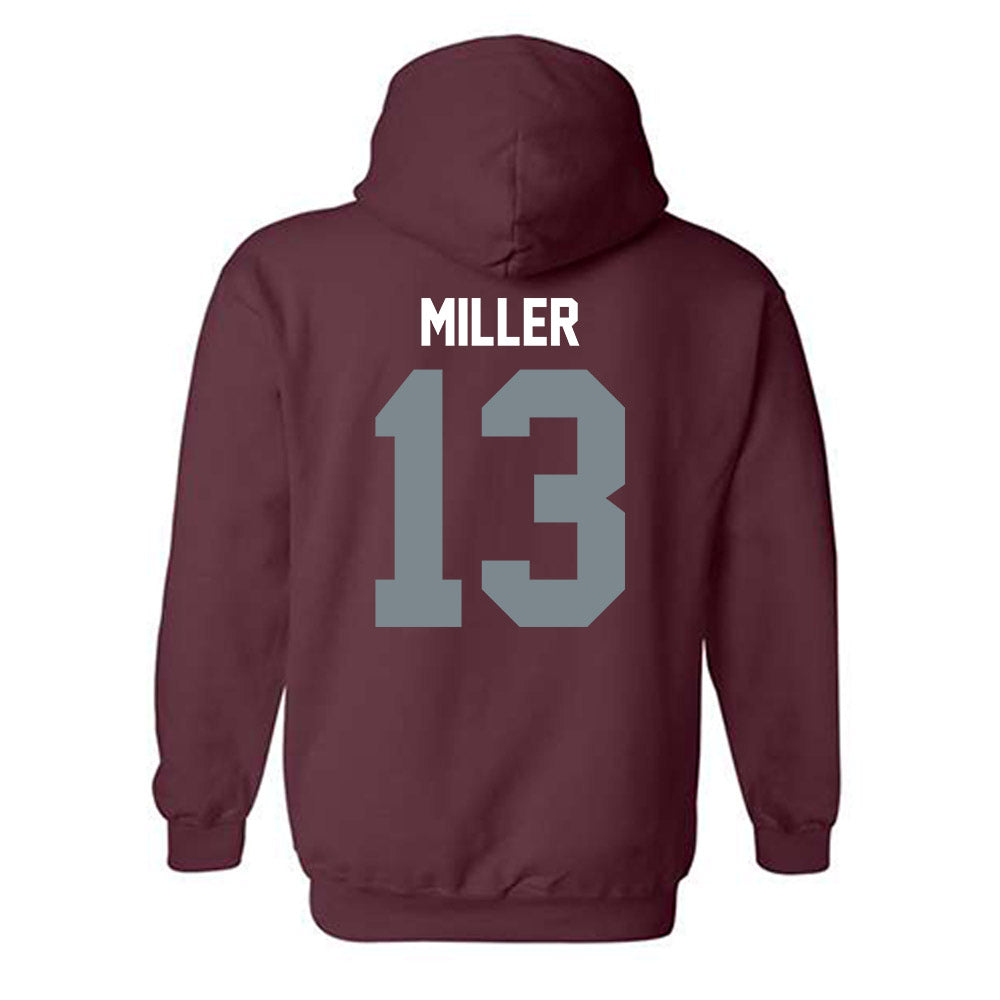 SIU Carbondale - NCAA Football : Camron Miller - Hooded Sweatshirt-1