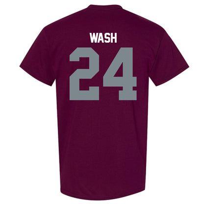 SIU Carbondale - NCAA Football : Lem Wash - T-Shirt-1