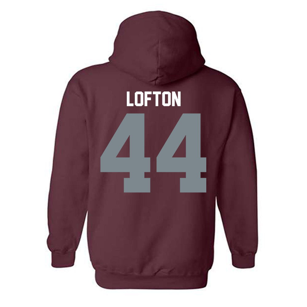 SIU Carbondale - NCAA Baseball : Cecil Lofton - Hooded Sweatshirt-1