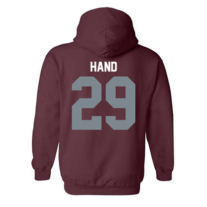 SIU Carbondale - NCAA Baseball : Nolan Hand - Hooded Sweatshirt-1