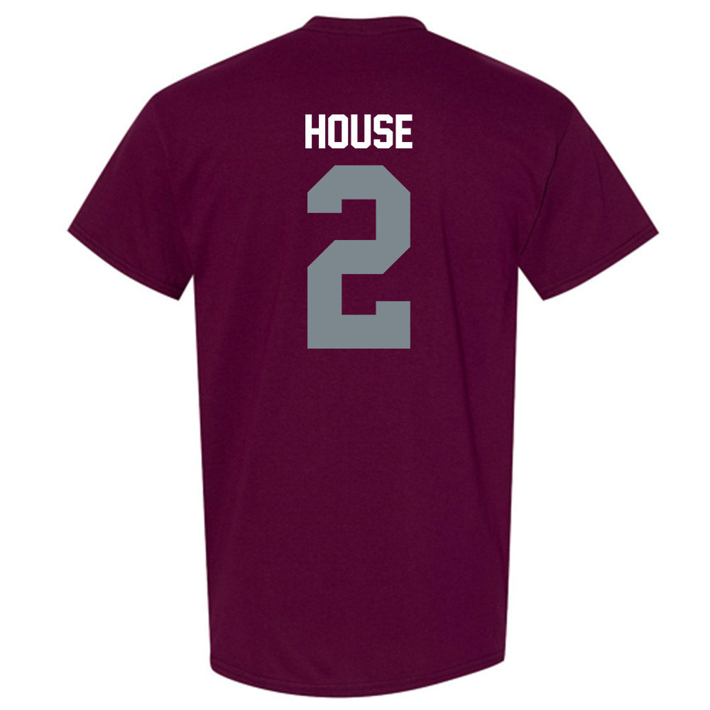 SIU Carbondale - NCAA Men's Basketball : Quelron House - T-Shirt-1