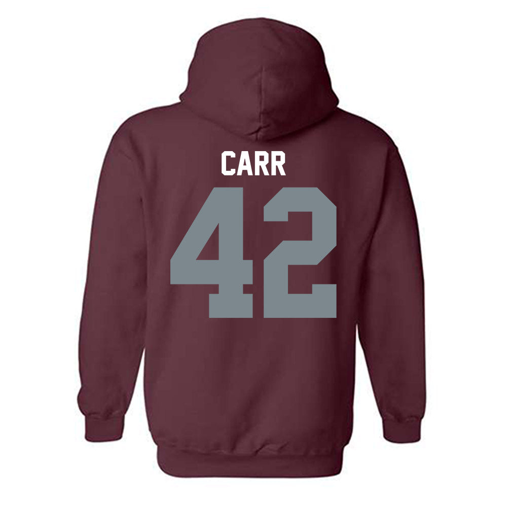 SIU Carbondale - NCAA Football : Patrick Carr - Hooded Sweatshirt-1