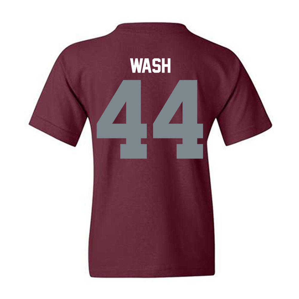SIU Carbondale - NCAA Football : Miles Wash - Youth T-Shirt-1