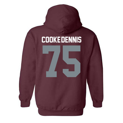 SIU Carbondale - NCAA Football : Tristan Cooke-Dennis - Hooded Sweatshirt-1