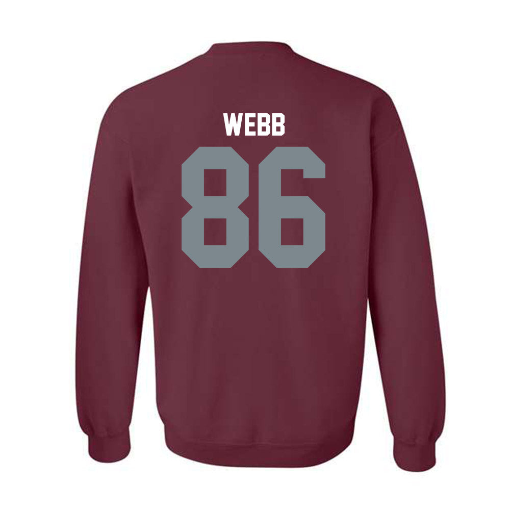 SIU Carbondale - NCAA Football : Jack Webb - Crewneck Sweatshirt-1
