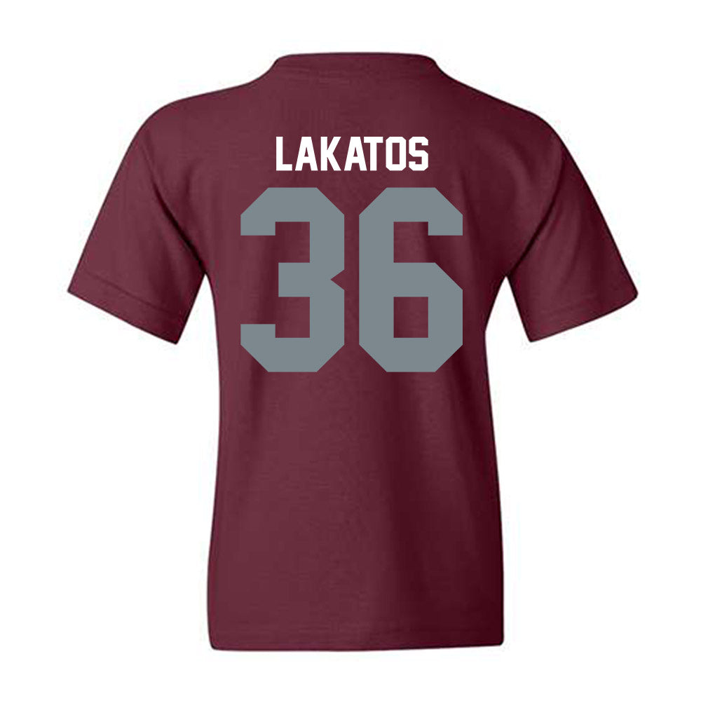 SIU Carbondale - NCAA Football : Clayton Lakatos - Youth T-Shirt-1