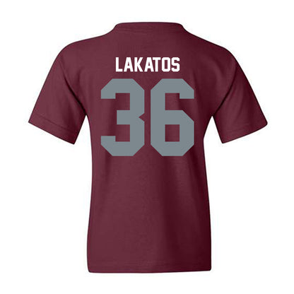 SIU Carbondale - NCAA Football : Clayton Lakatos - Youth T-Shirt-1