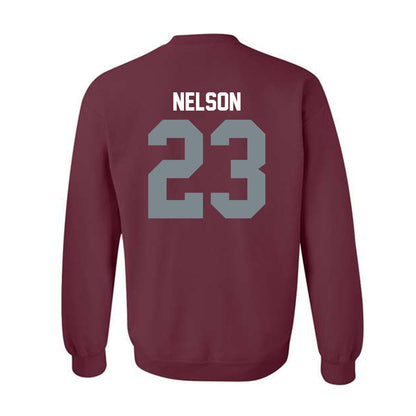SIU Carbondale - NCAA Women's Basketball : Tkiyah Nelson - Crewneck Sweatshirt-1