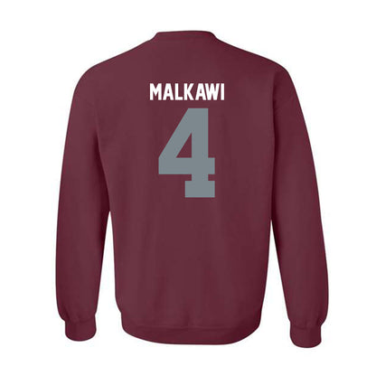 SIU Carbondale - NCAA Women's Basketball : Hiba Malkawi - Crewneck Sweatshirt-1