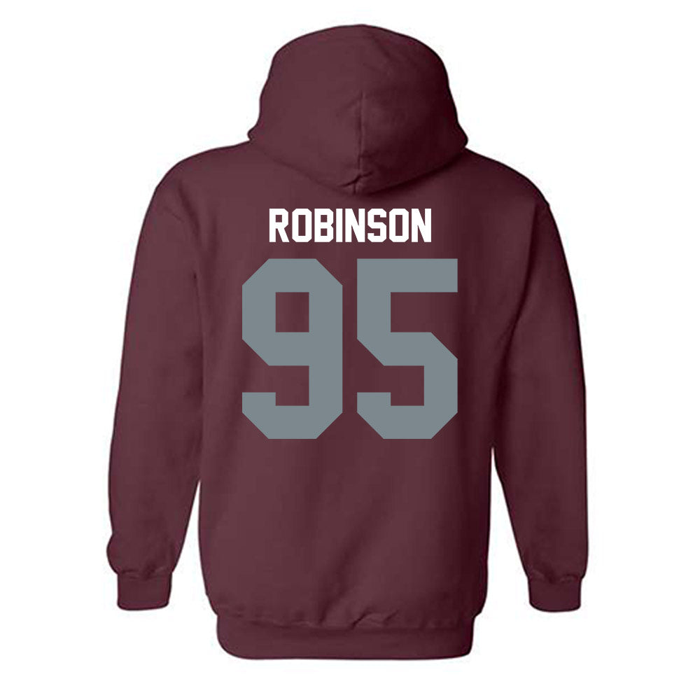 SIU Carbondale - NCAA Football : Caillou Robinson - Hooded Sweatshirt-1