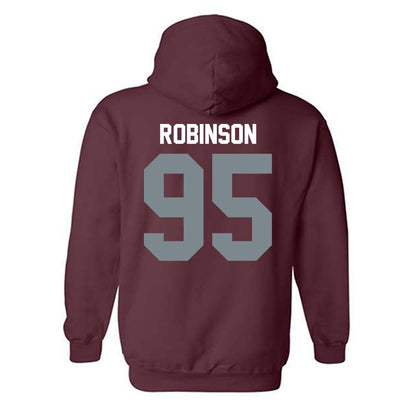 SIU Carbondale - NCAA Football : Caillou Robinson - Hooded Sweatshirt-1
