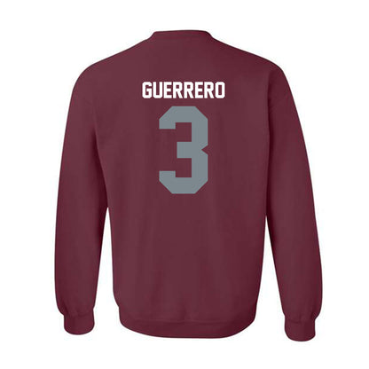 SIU Carbondale - NCAA Baseball : Julio Guerrero - Crewneck Sweatshirt-1