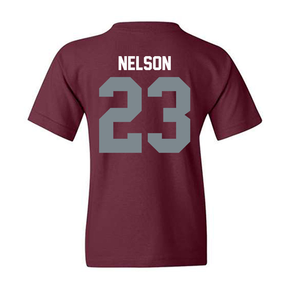 SIU Carbondale - NCAA Women's Basketball : Tkiyah Nelson - Youth T-Shirt-1
