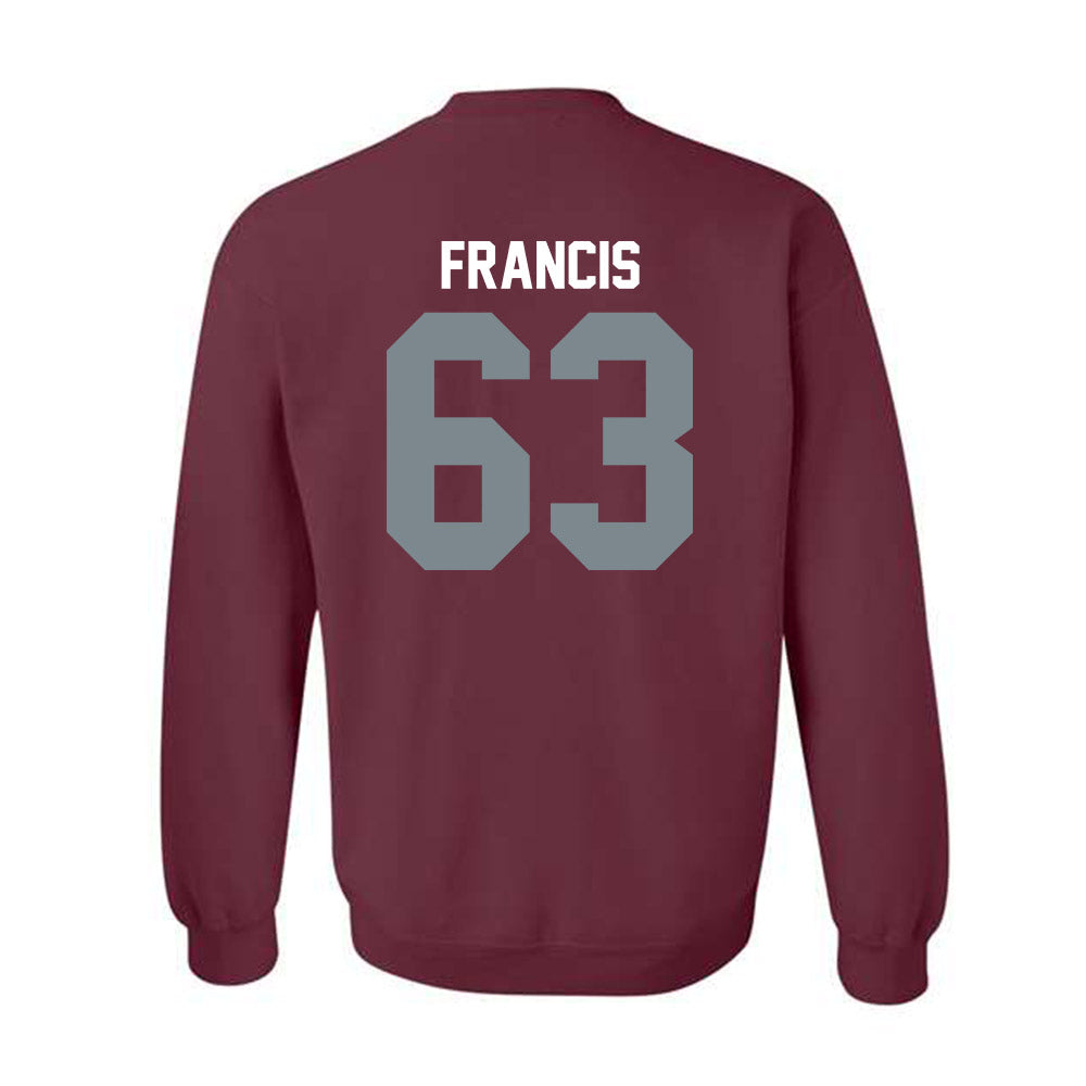 SIU Carbondale - NCAA Football : Kellen Francis - Crewneck Sweatshirt-1