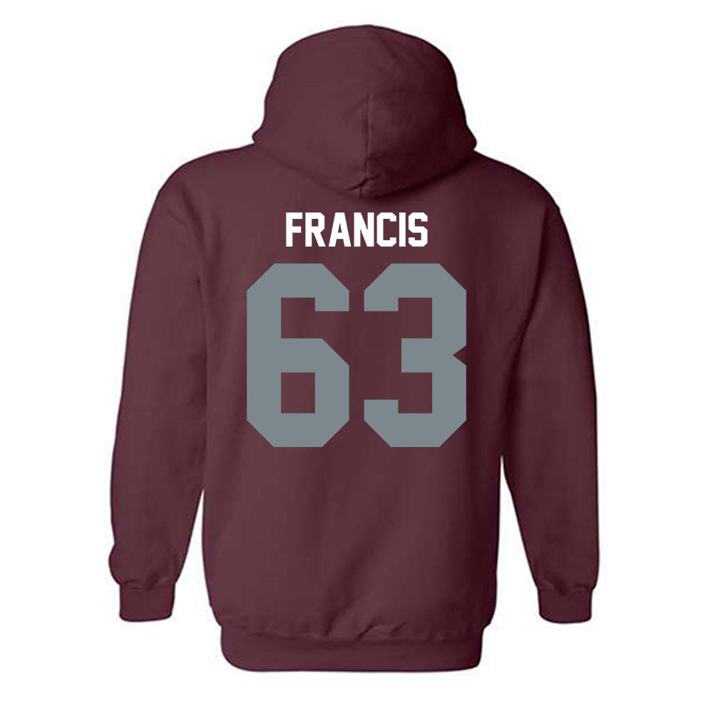 SIU Carbondale - NCAA Football : Kellen Francis - Hooded Sweatshirt-1