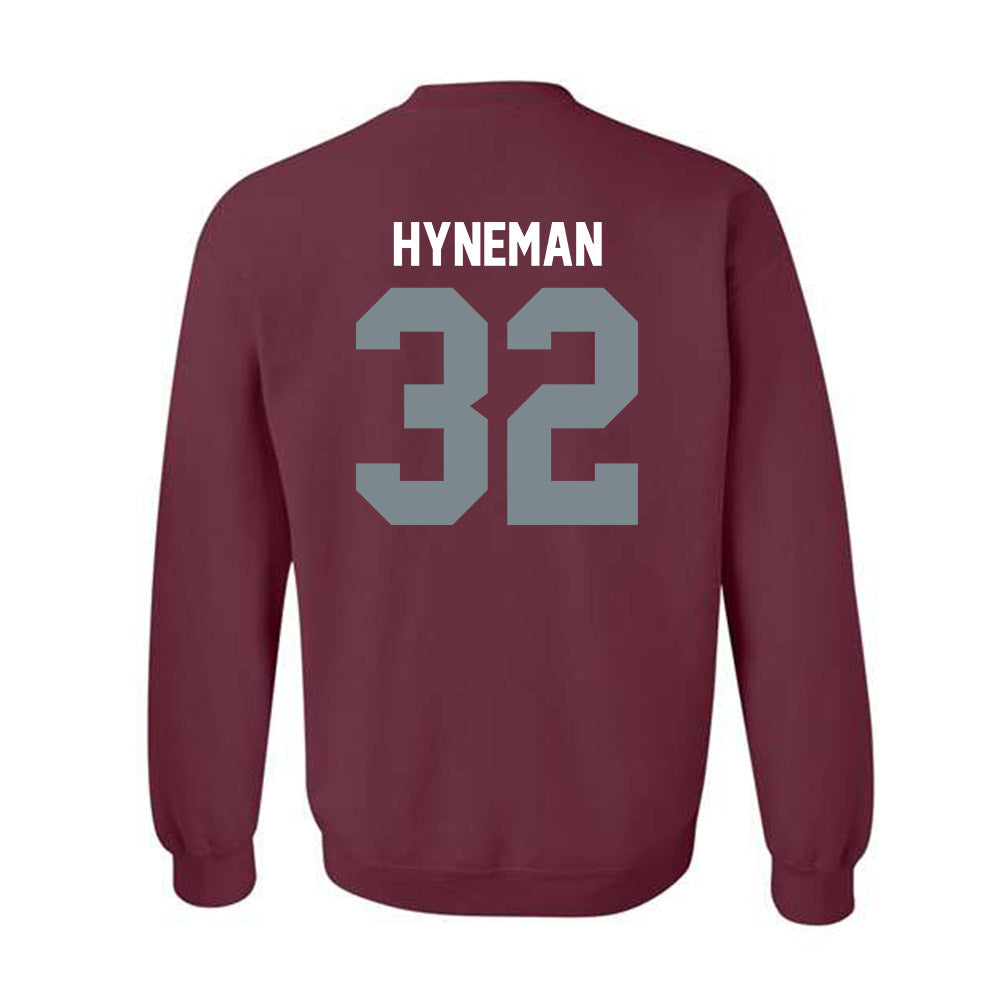 SIU Carbondale - NCAA Baseball : Josh Hyneman - Crewneck Sweatshirt-1
