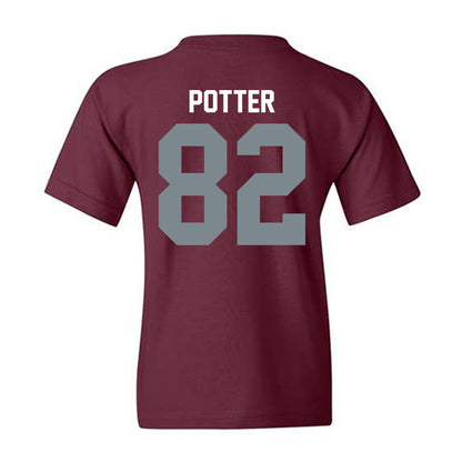 SIU Carbondale - NCAA Football : Chris Potter - Youth T-Shirt-1
